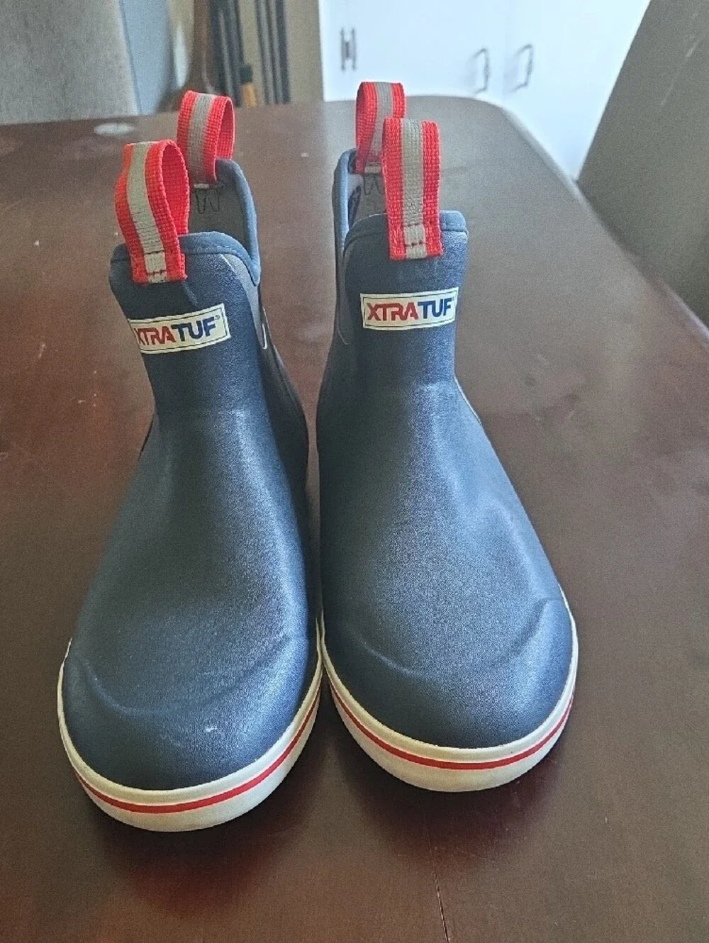 XTRATUF Men's Ankle Deck Boot.  Size 9.